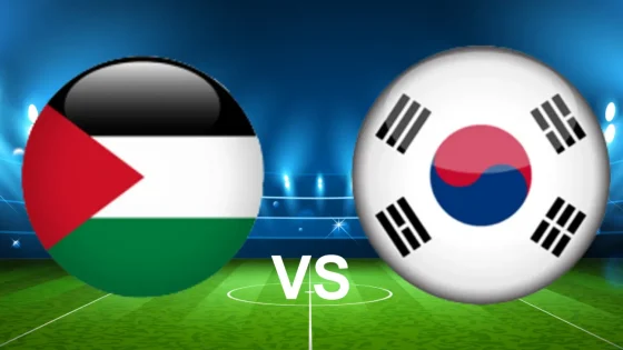 مباراة فلسطين وكوريا الجنوبية بث مباشر اليوم الثلاثاء 19-11-2024 يلا شوت